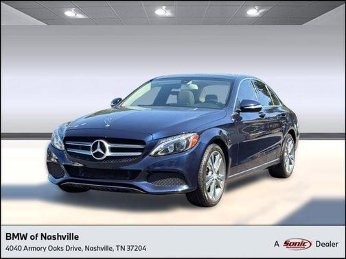 Lunar Blue Metallic 2015 Mercedes-Benz C-Class C 300 4MATIC