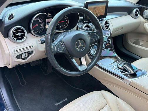 Lunar Blue Metallic 2015 Mercedes-Benz C-Class C 300 4MATIC