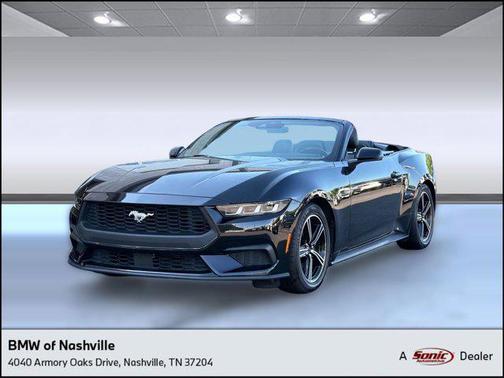 Shadow Black 2024 Ford Mustang EcoBoost Premium