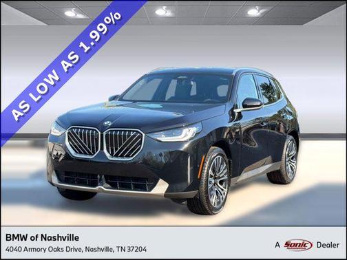 Black Sapphire Metallic 2025 BMW X3 30 xDrive