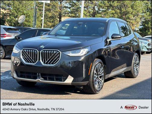 Black Sapphire Metallic 2025 BMW X3 30 xDrive