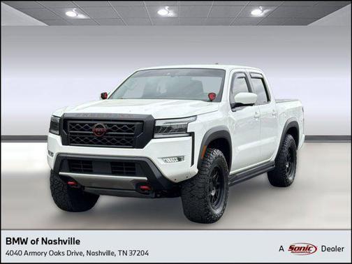 Glacier White 2024 Nissan Frontier PRO-4X