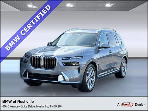 Gray 2025 BMW X7 xDrive40i
