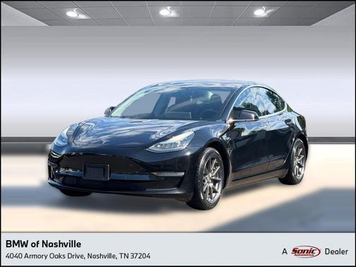 Solid Black 2019 Tesla Model 3 Standard Range Plus