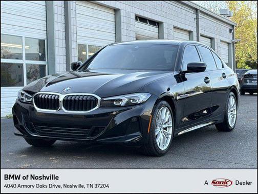Jet Black 2023 BMW 330 330i