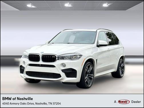 White 2017 BMW X5 M Base