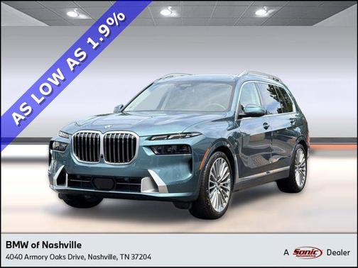 Blue Ridge Mountain Metallic 2026 BMW X7 xDrive40i