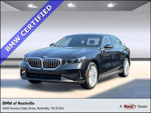 Black 2025 BMW 530 530i