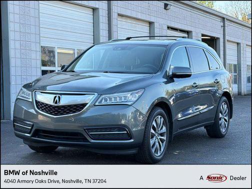 Graphite Luster Metallic 2016 Acura MDX 3.5L AcuraWatch Plus Package