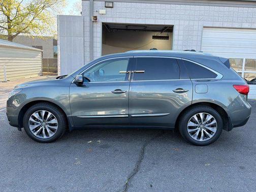 Graphite Luster Metallic 2016 Acura MDX 3.5L AcuraWatch Plus Package