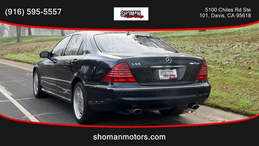 2002 Mercedes-Benz S-Class S 55 Sedan 4D