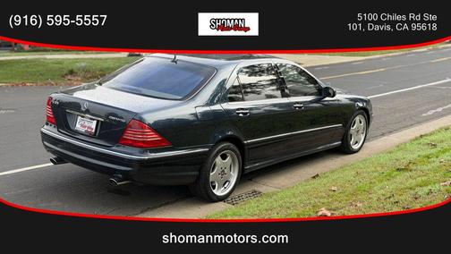 2002 Mercedes-Benz S-Class S 55 Sedan 4D