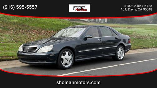 2002 Mercedes-Benz S-Class S 55 Sedan 4D