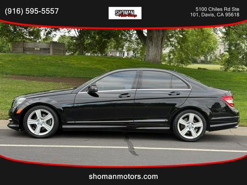 Black 2011 Mercedes-Benz C-Class Sport