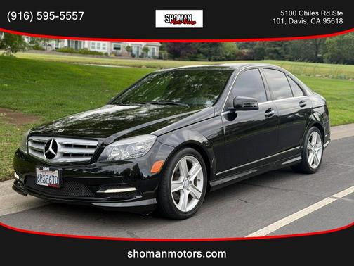 Black 2011 Mercedes-Benz C-Class Sport