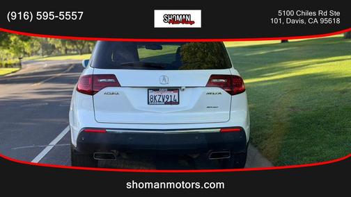 Aspen White Pearl II 2012 Acura MDX 3.7L Technology