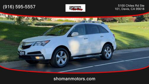 Aspen White Pearl II 2012 Acura MDX 3.7L Technology