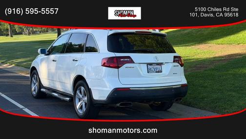 Aspen White Pearl II 2012 Acura MDX 3.7L Technology