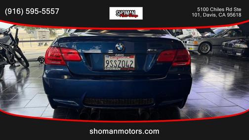 Blue 2009 BMW M3 Base