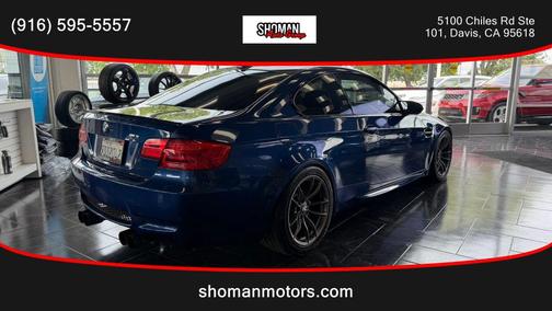 Blue 2009 BMW M3 Base