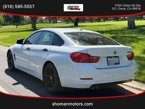 White 2015 BMW 428 Gran Coupe i