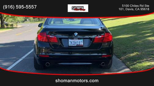 Black 2015 BMW 535 535i Sedan 4D