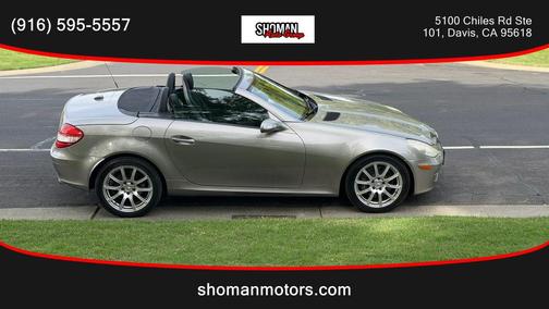 Silver 2005 Mercedes-Benz SLK-Class SLK350 Roadster