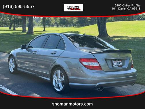 Steel Gray Metallic 2011 Mercedes-Benz C-Class Sport