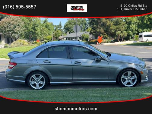 Steel Gray Metallic 2011 Mercedes-Benz C-Class Sport