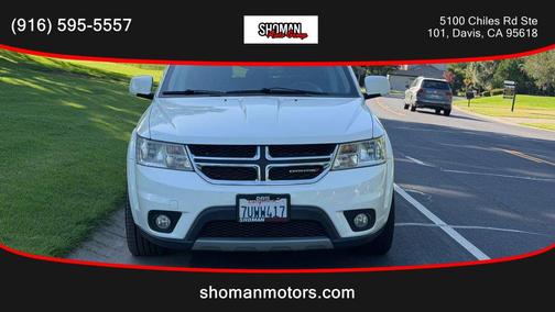 Vice White 2017 Dodge Journey SXT
