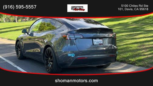 Grey 2022 Tesla Model Y Performance Dual Motor All-Wheel Drive