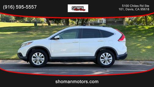 White Diamond Pearl 2014 Honda CR-V EX-L