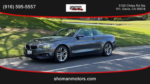 Grey 2018 BMW 430 i