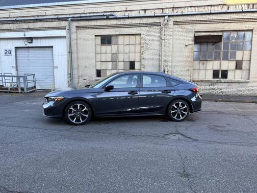 Gray 2026 Honda Civic Hybrid Sport Touring
