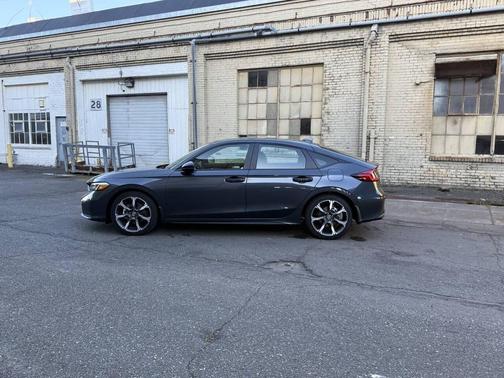 Gray 2026 Honda Civic Hybrid Sport Touring