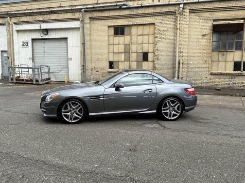 Gray 2016 Mercedes-Benz SLK-Class SLK350