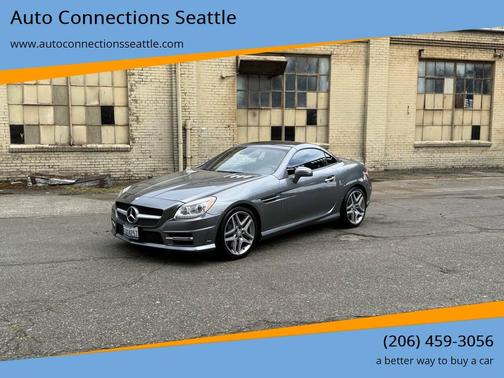 Gray 2016 Mercedes-Benz SLK-Class SLK350
