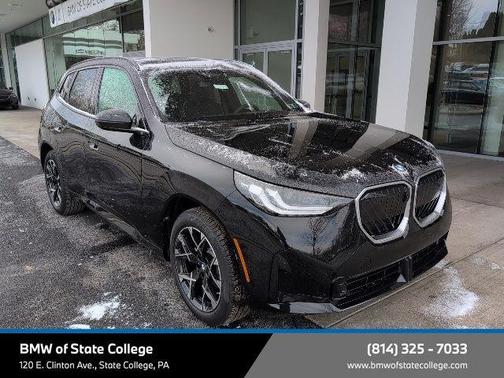 Black Sapphire Metallic 2026 BMW X3 30 xDrive