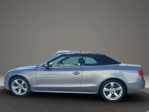 Gray 2016 Audi A5 Premium Plus Cabriolet 2D