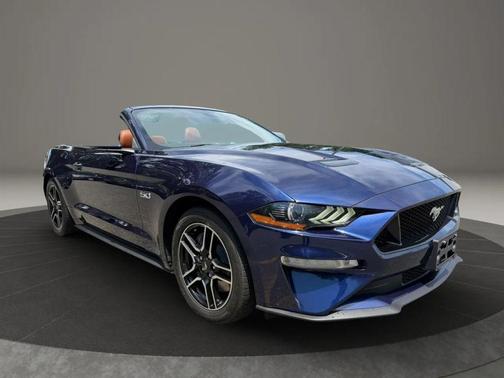 Kona Blue Metallic 2018 Ford Mustang GT Premium