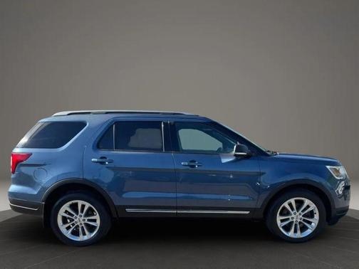 Blue Metallic 2019 Ford Explorer XLT