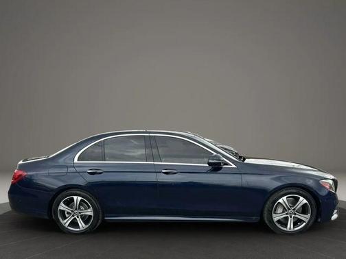 Lunar Blue Metallic 2017 Mercedes-Benz E-Class E 300 4MATIC Sedan 4D