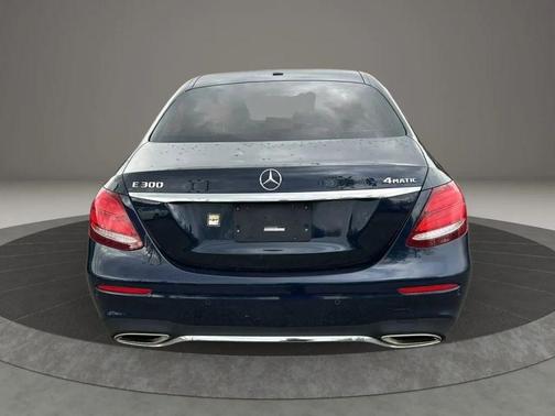 Lunar Blue Metallic 2017 Mercedes-Benz E-Class E 300 4MATIC Sedan 4D