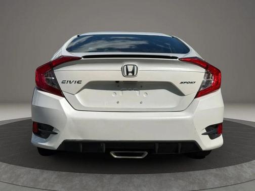 Platinum White Pearl 2021 Honda Civic Sport