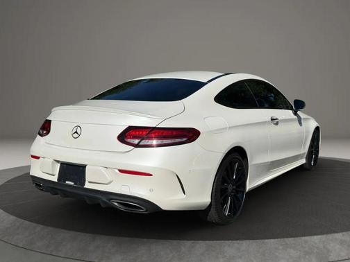 White 2019 Mercedes-Benz C-Class C 300 Coupe 2D