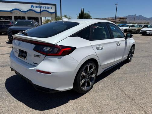 Platinum White Pearl 2026 Honda Civic Hybrid Sport Touring