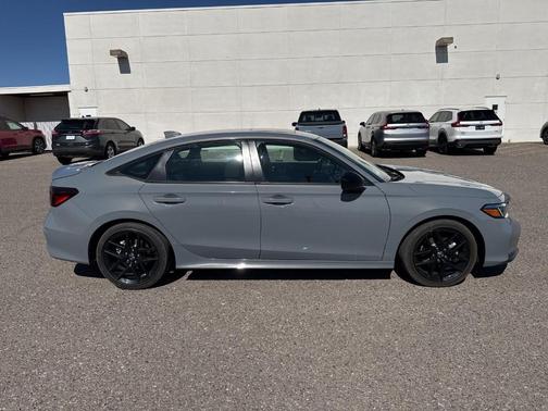 Urban Gray Pearl 2025 Honda Civic Hybrid