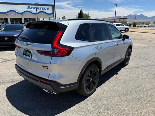 Solar Silver Metallic 2026 Honda CR-V Hybrid Sport Touring