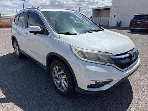 White Diamond Pearl 2015 Honda CR-V EX-L