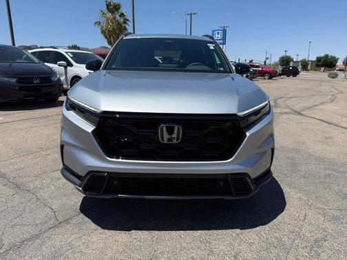 Solar Silver Metallic 2026 Honda CR-V Hybrid Sport-L